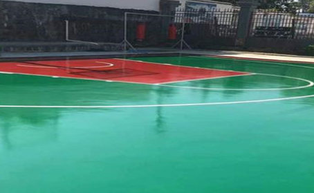 攀枝花篮球场翻新地面